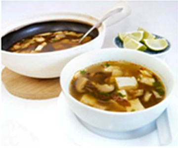 Healthy Tofu & Mushroom Soup Recipe | Prettislim
