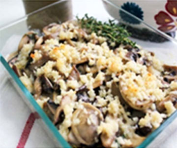 Mushroom Augratin