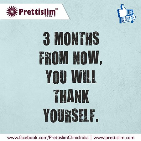 3 months from now, you will thank yourself, weight loss, mumbai's no.1 slimming center, slimming center